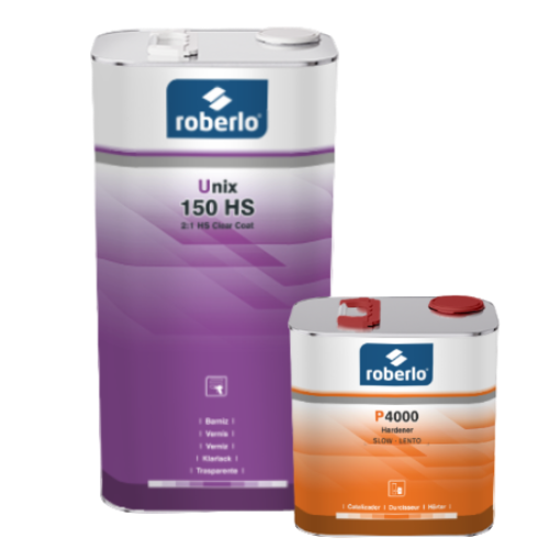 ROBERLO 150 HS CLEAR COAT 5L / HARDENER
